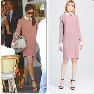 Victoria Beckham Blush Bunny Dress NWT SZ S